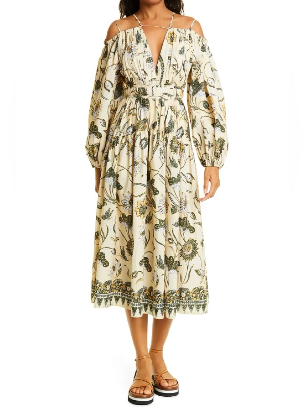 NWT Ulla Johnson Tahlia Dress in Lemon Balm size 6 new with the hanger